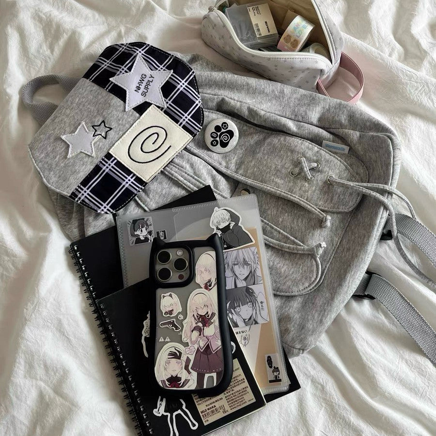 スターラインチェック Y2Kバッグ