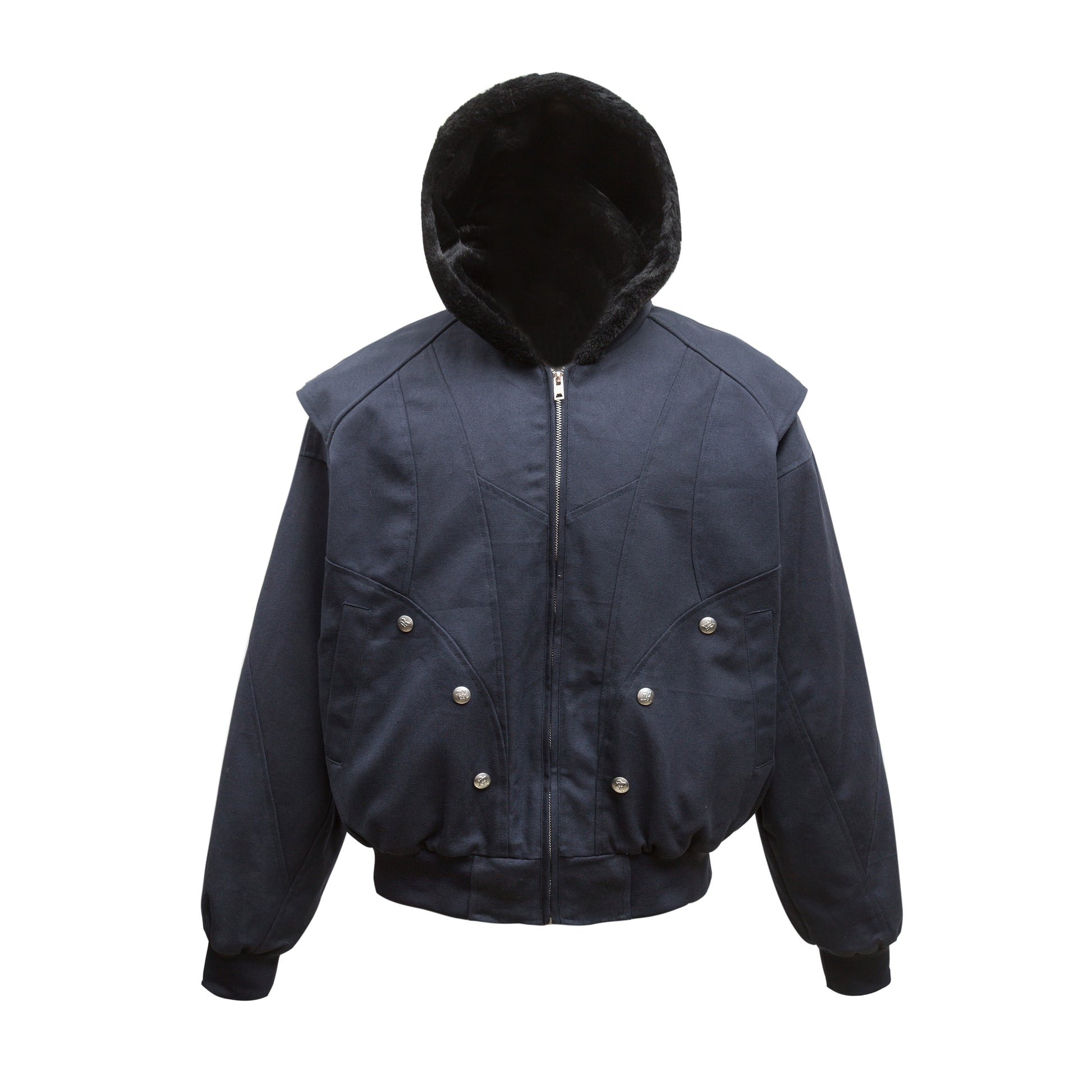 ファーカラージャケット