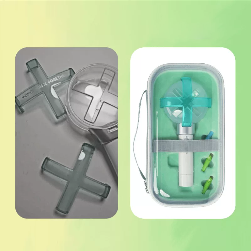 クリアペンライトケースバッグ【TXT】