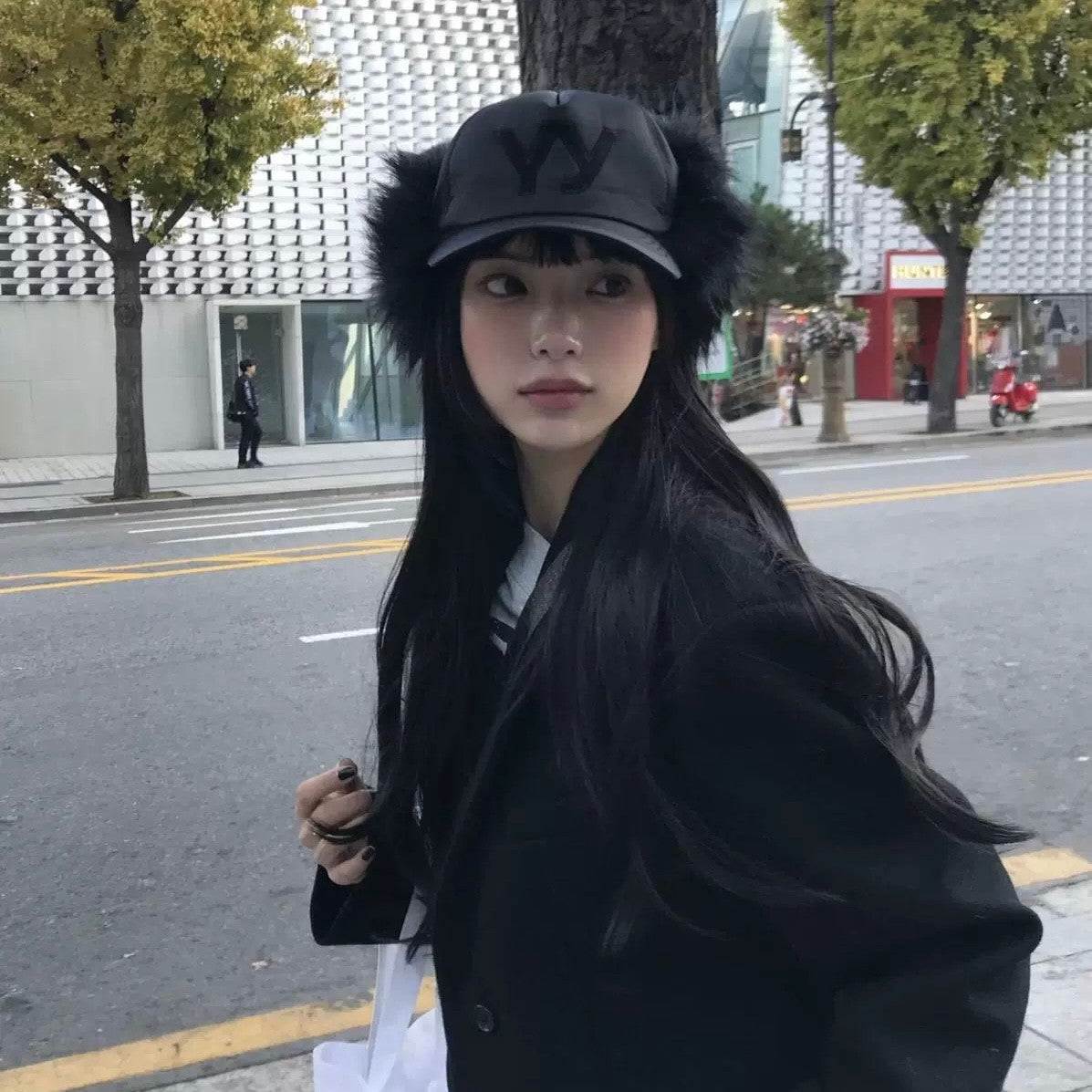 ファーイヤーフラップキャップ