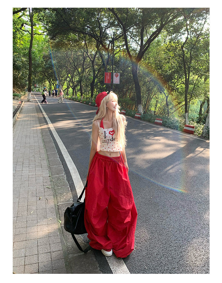 バルーンボリューム ワイドパンツ