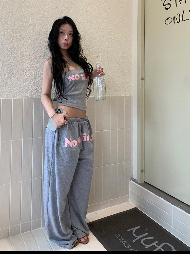 ロゴベアチューブトップセットアップ