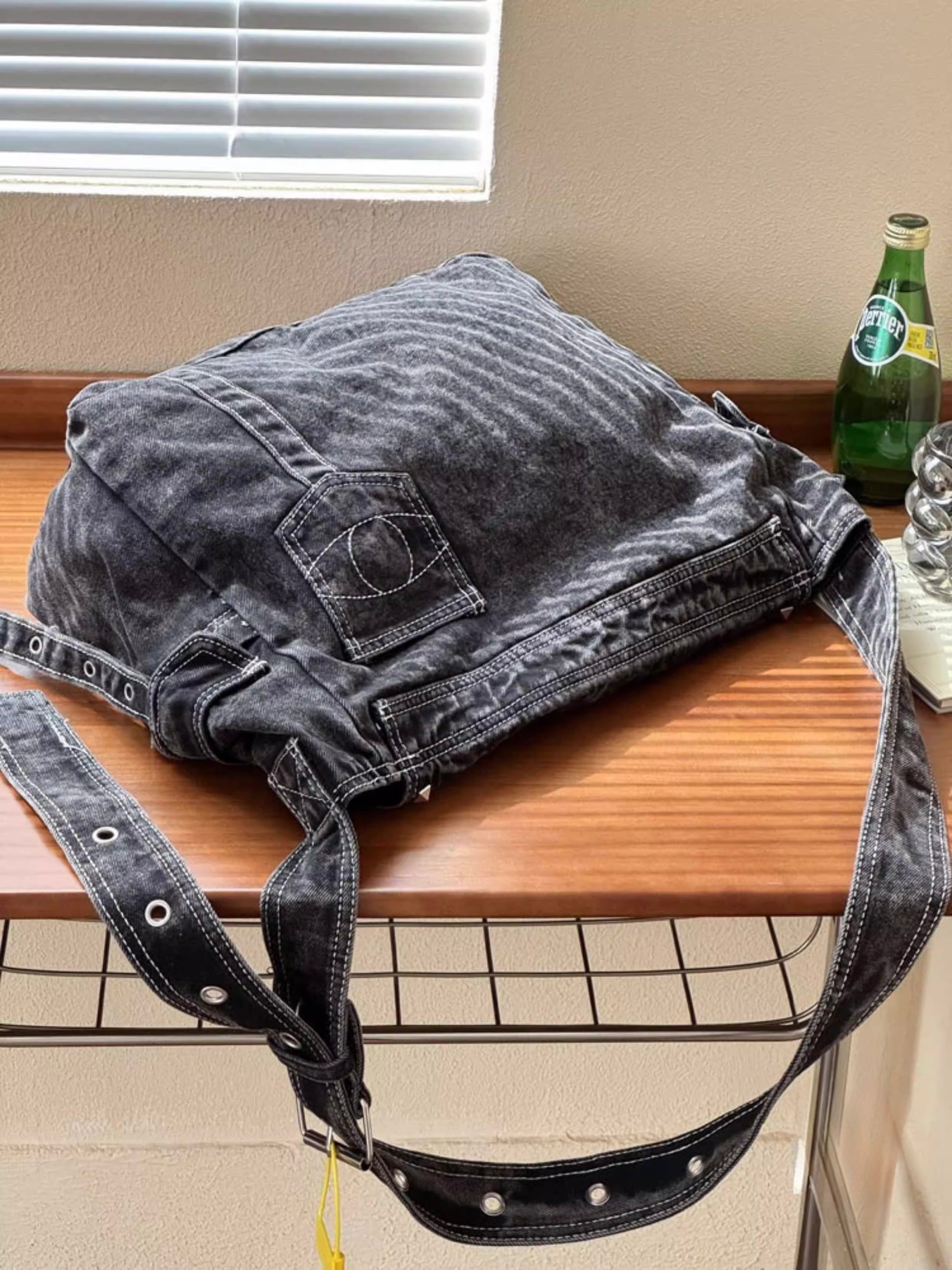 ヴィンテージデニムショルダーバッグ