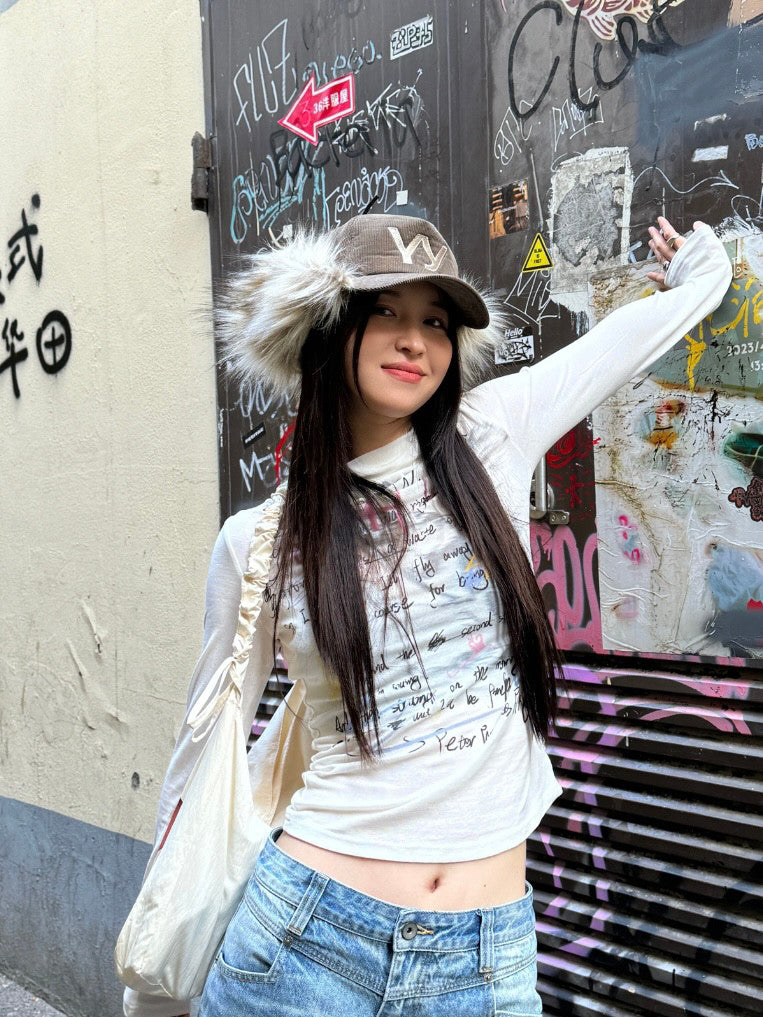 ファーイヤーフラップキャップ