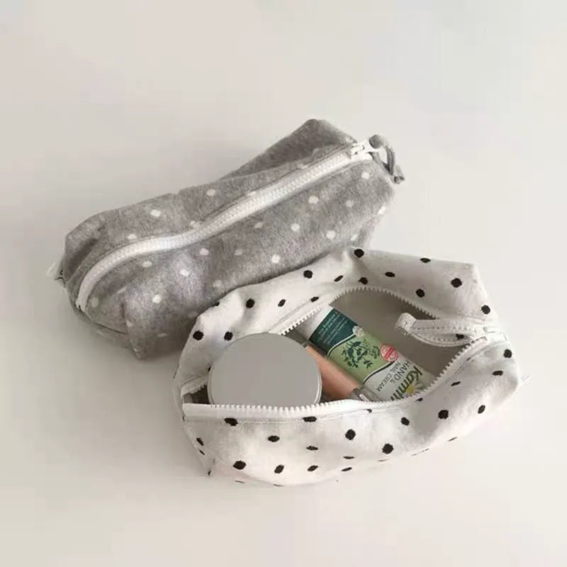 コンパクトドットマルチポーチ