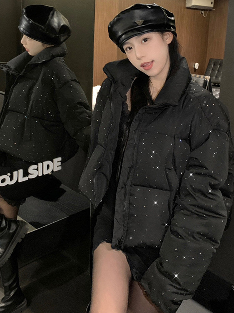 ラインストーンダウン