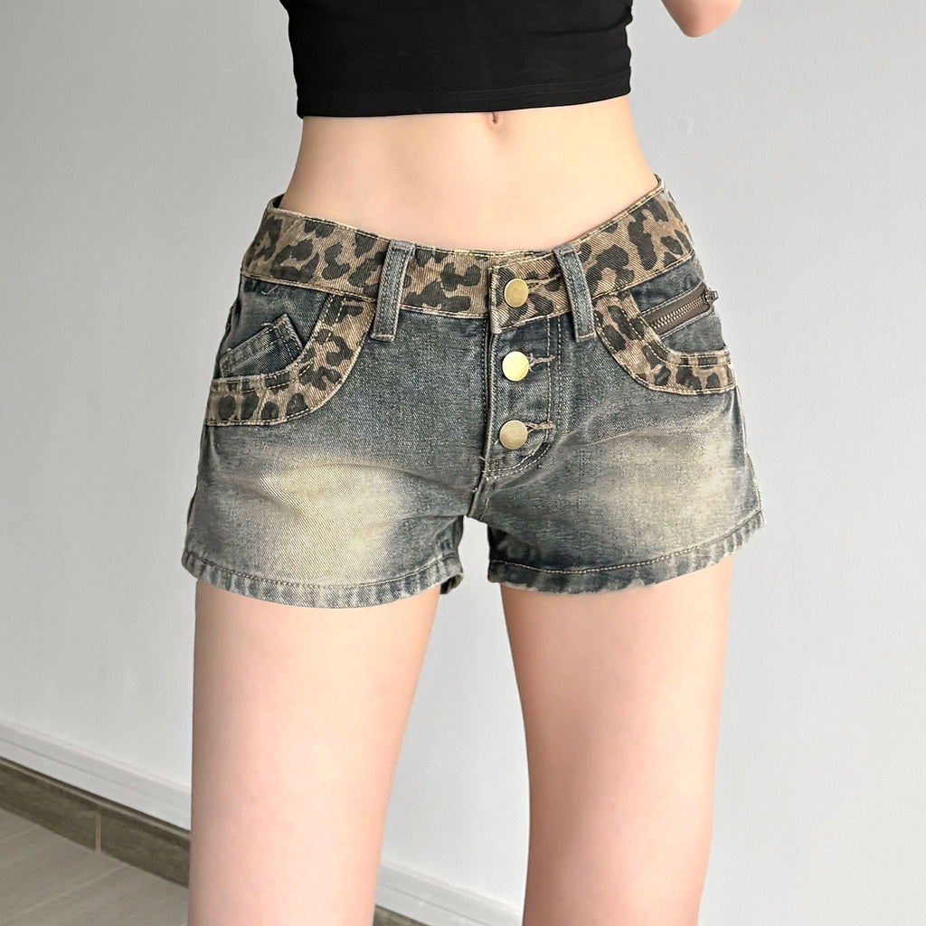 ショートパンツ デニム レディース セクシー クラッシュ 脚長