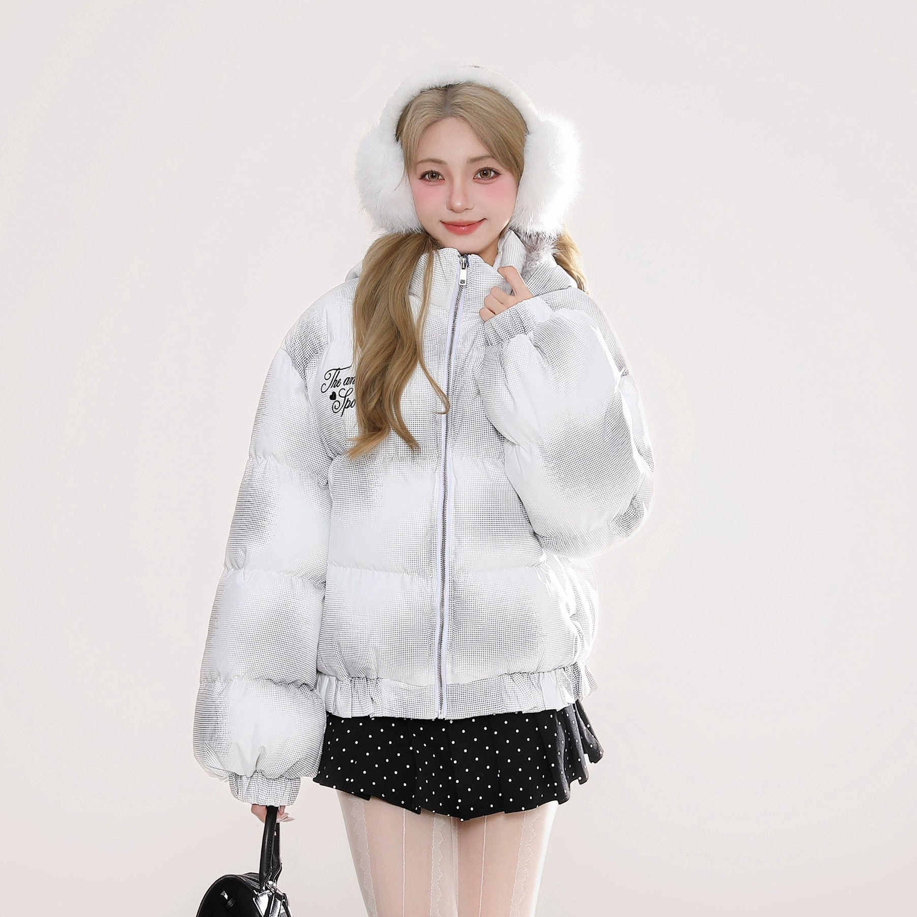 スターアクセントショートダウンジャケット