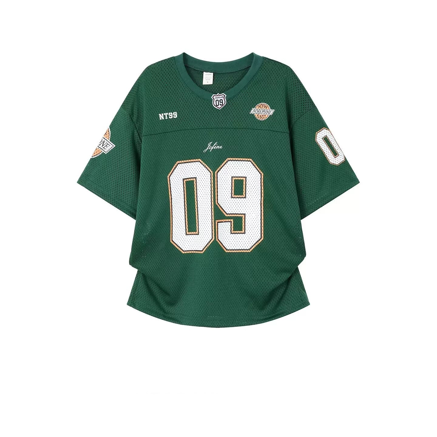 ナンバリングメッシュスポーツTシャツ