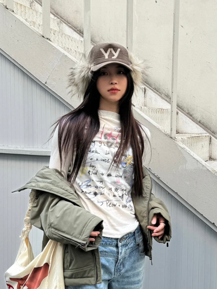 ファーイヤーフラップキャップ