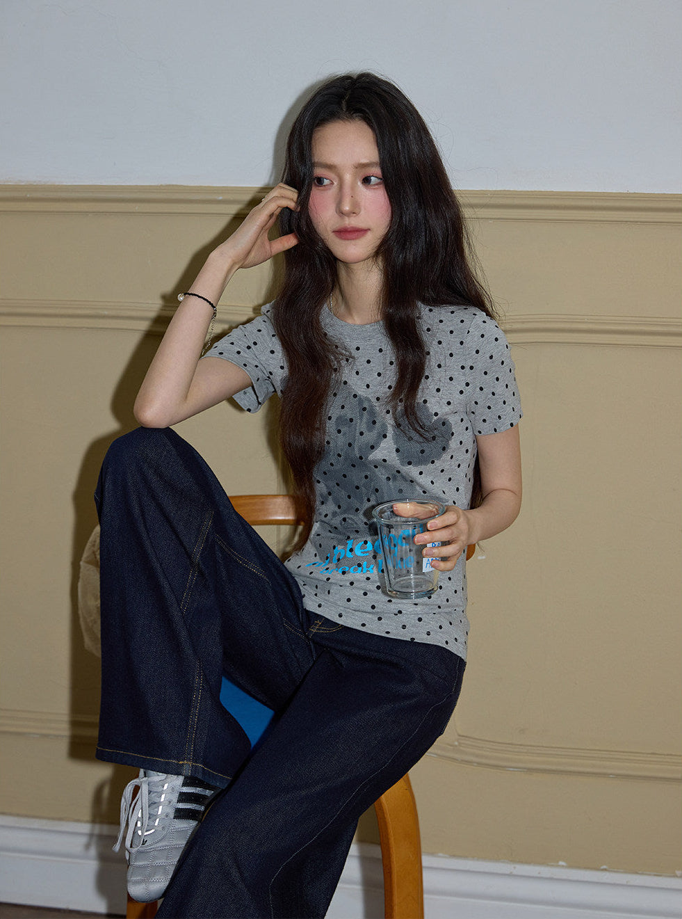 ドットアニマルグラフィックTシャツ