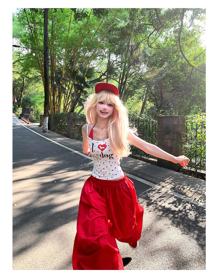 バルーンボリューム ワイドパンツ