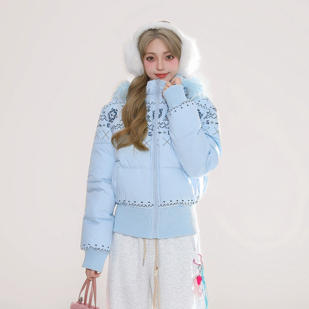 ノルディックショートダウンジャケット