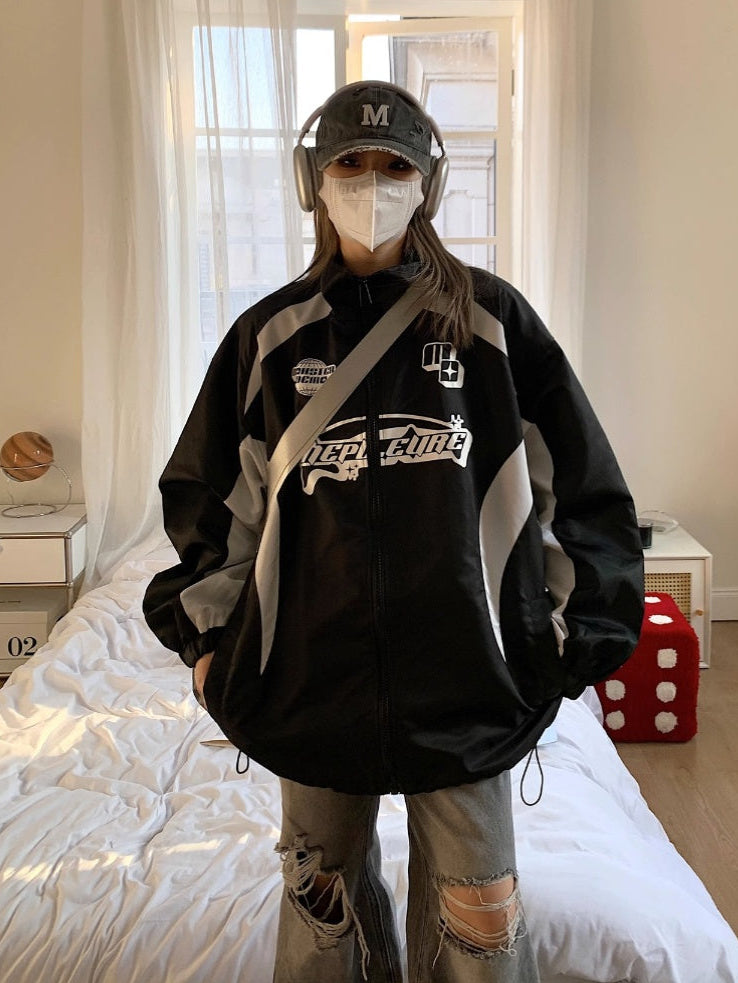 スポーティーナイロントラックジャケット KDS362