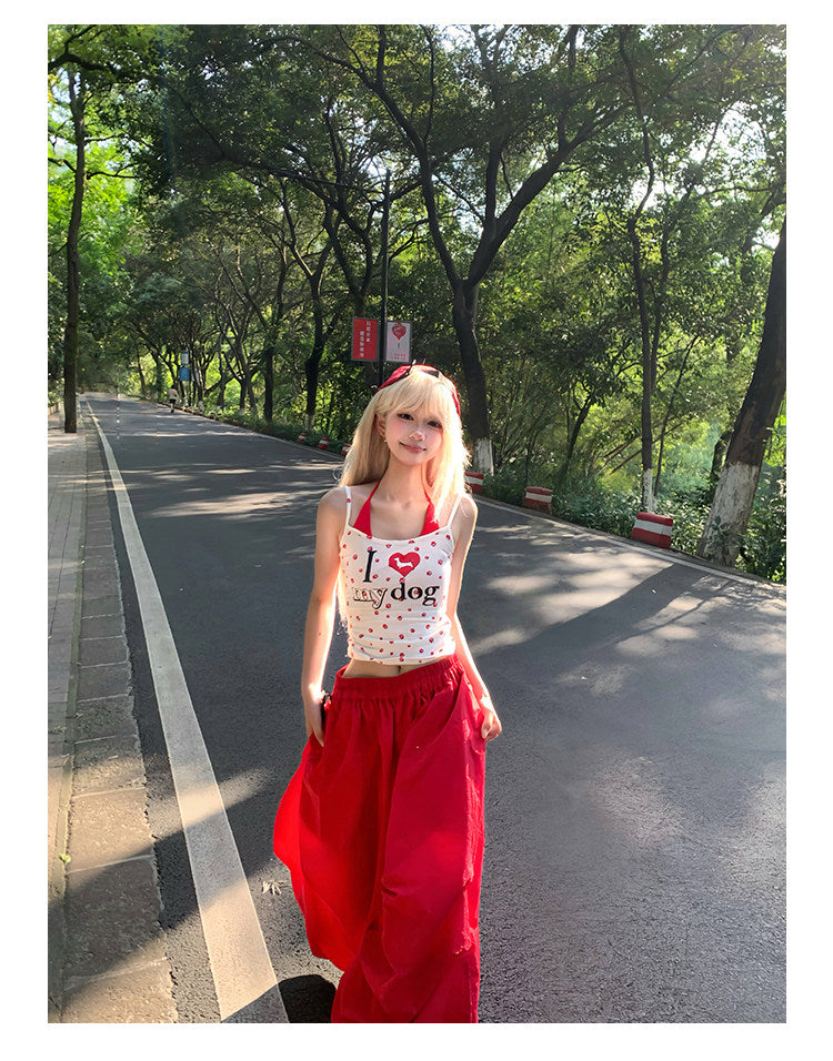 バルーンボリューム ワイドパンツ