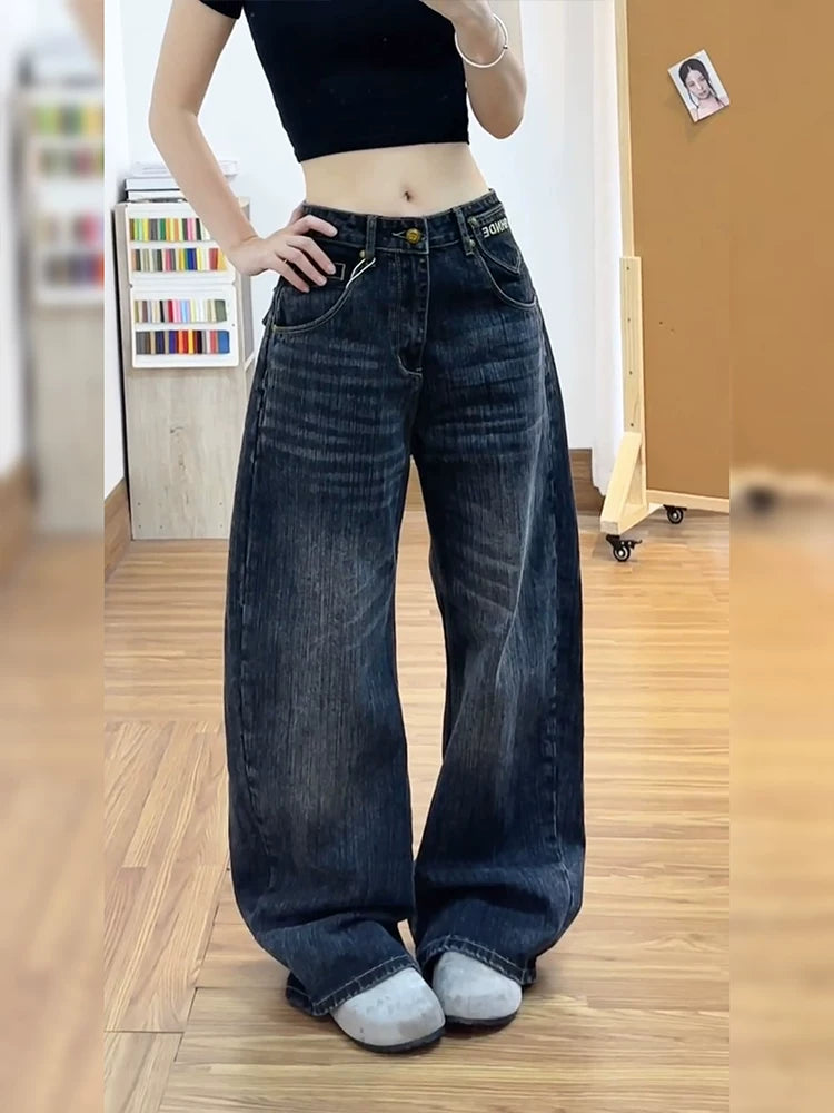 ヴィンテージ刺繍ポケットデニム