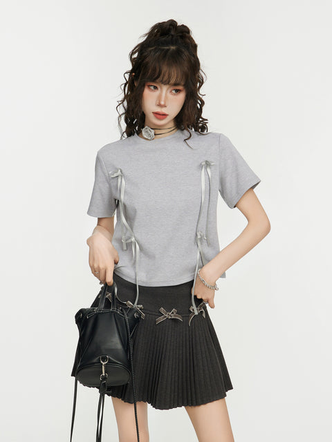 シルバーリボンTシャツ