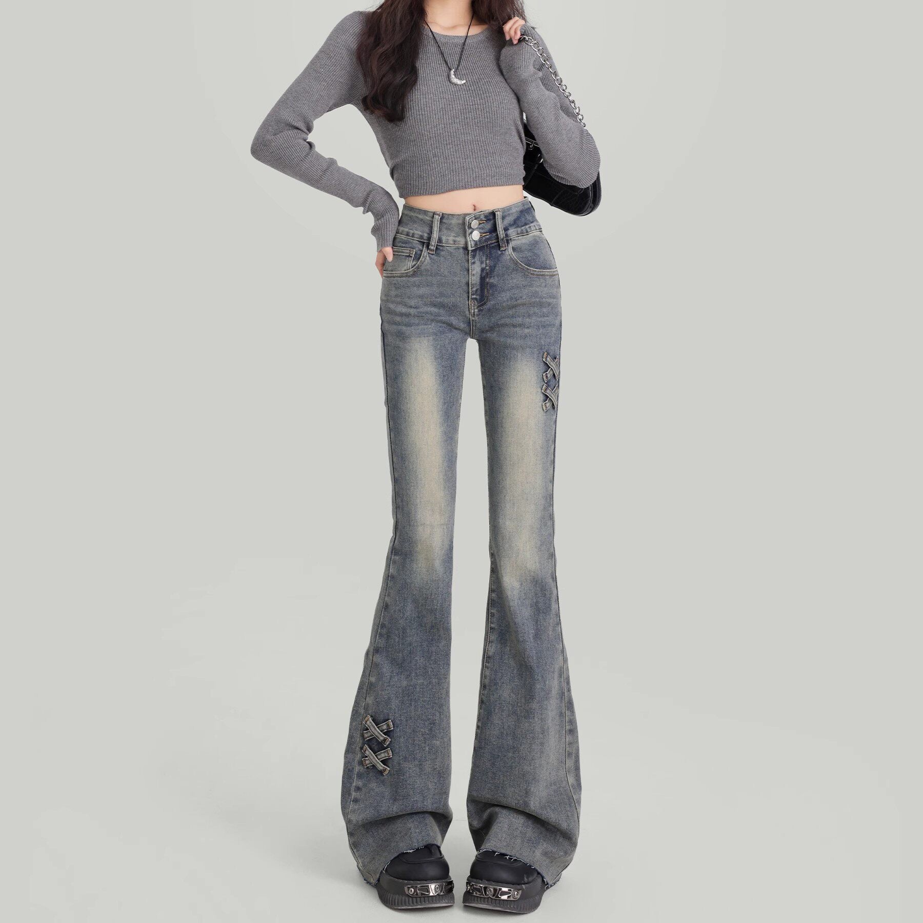 クロスポイントフレアデニム