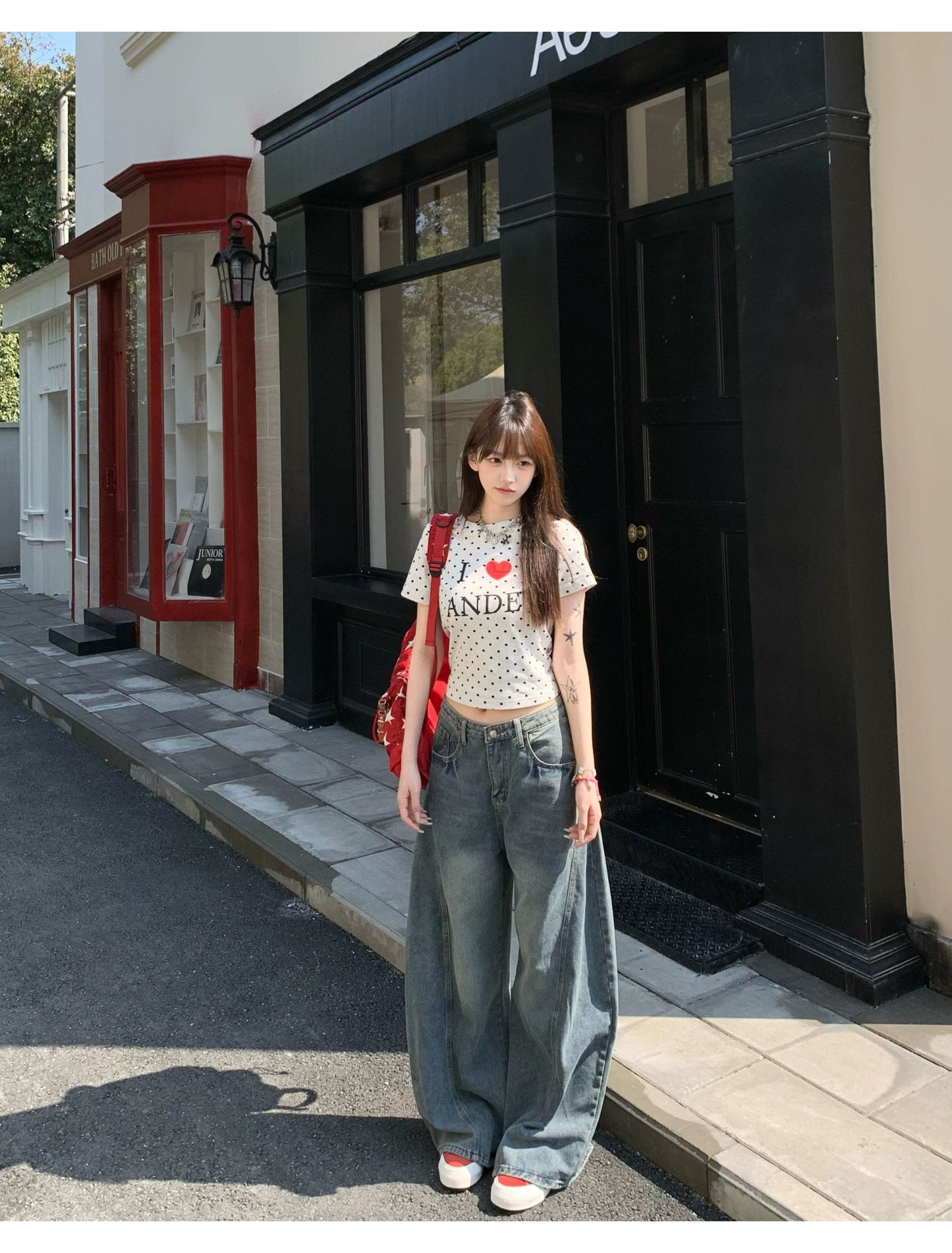 ドットアイラブTシャツ