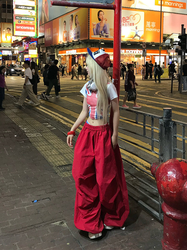 バルーンボリューム ワイドパンツ