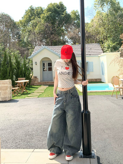 ドットアイラブTシャツ