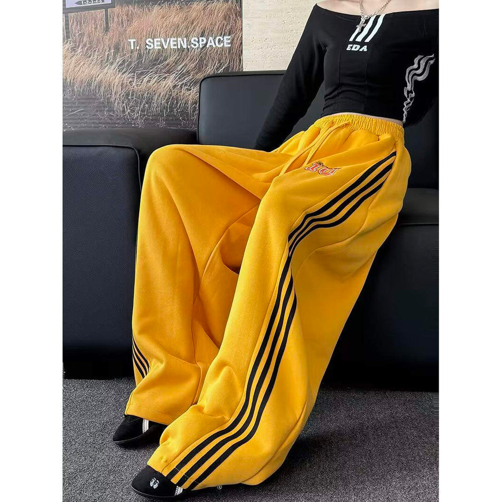 トラックワイドパンツ