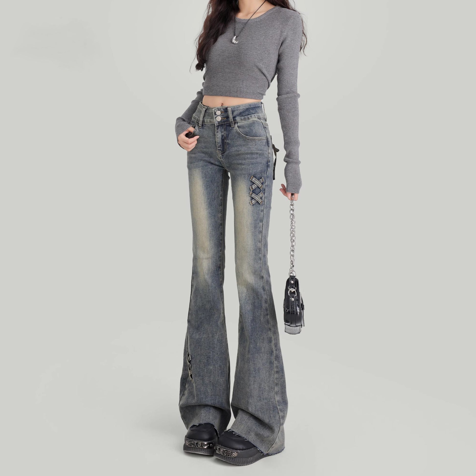 クロスポイントフレアデニム