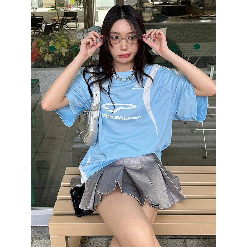 ツートーンフットボールTシャツ KOR55 – 100StarS ツートーンフットボールTシャツ KOR55 – 100StarS