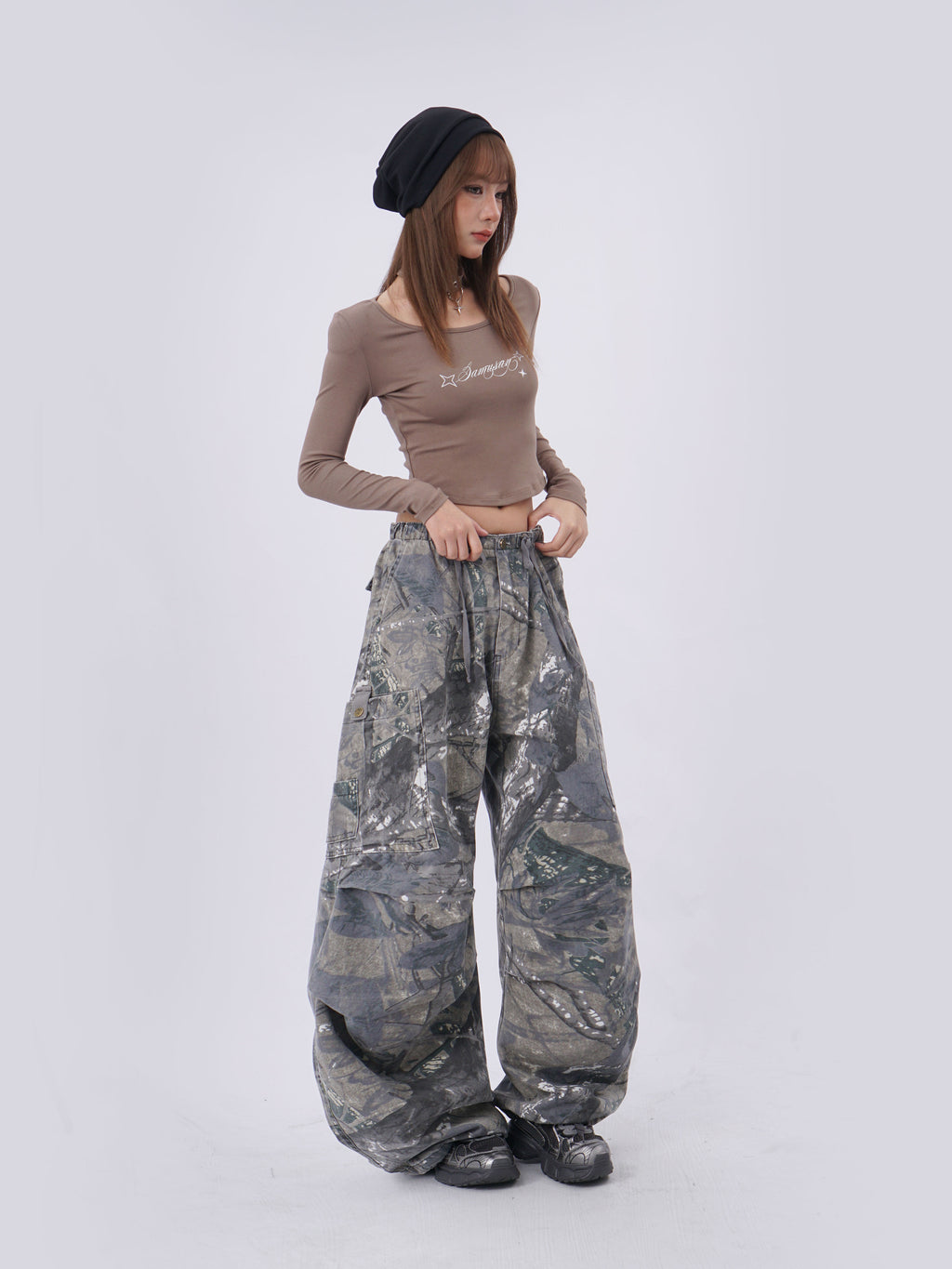 リアルツリーワイドパンツ