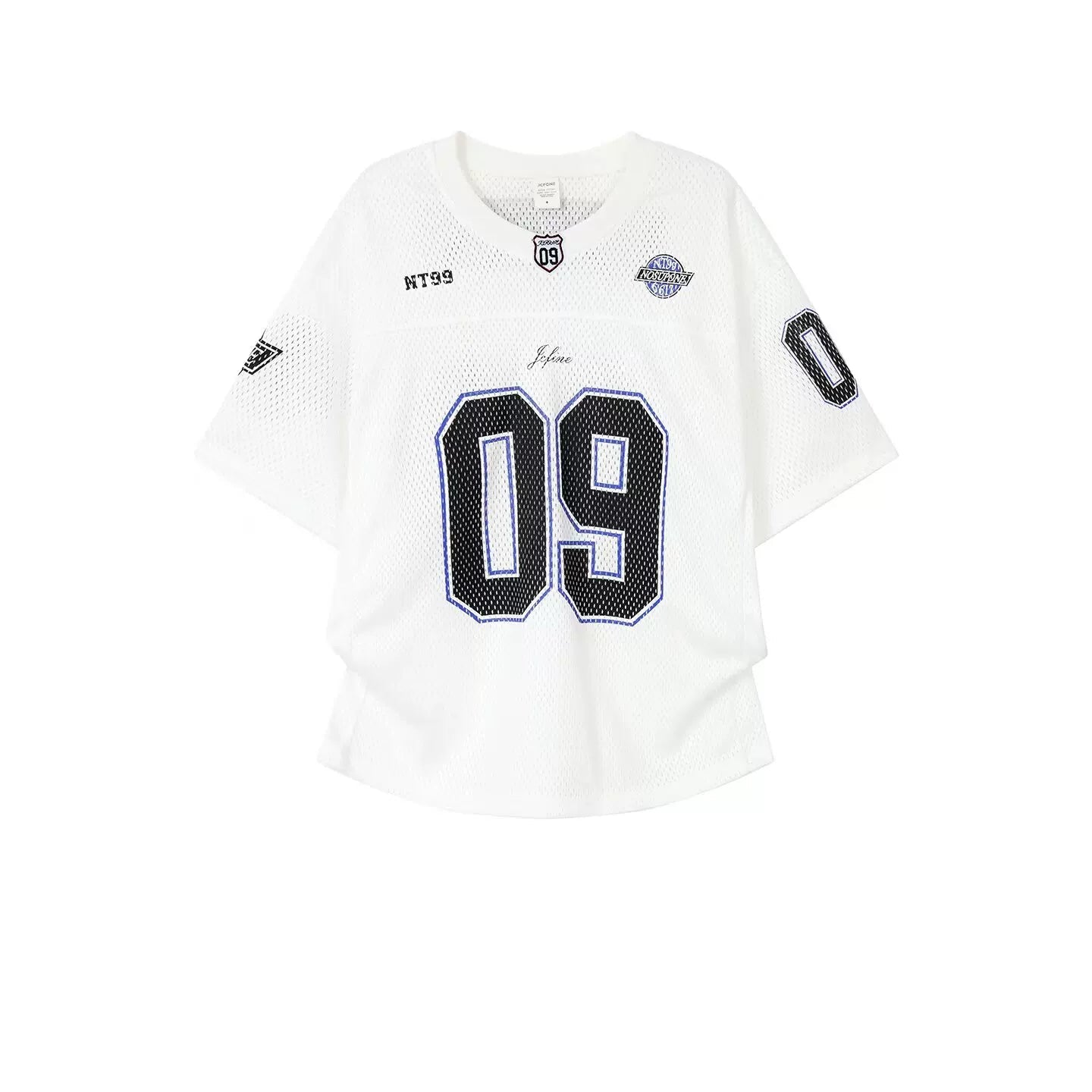 ナンバリングメッシュスポーツTシャツ
