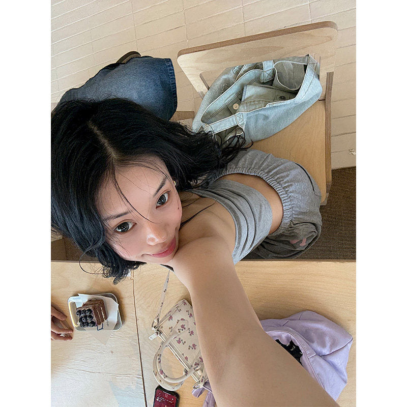 ロゴベアチューブトップセットアップ