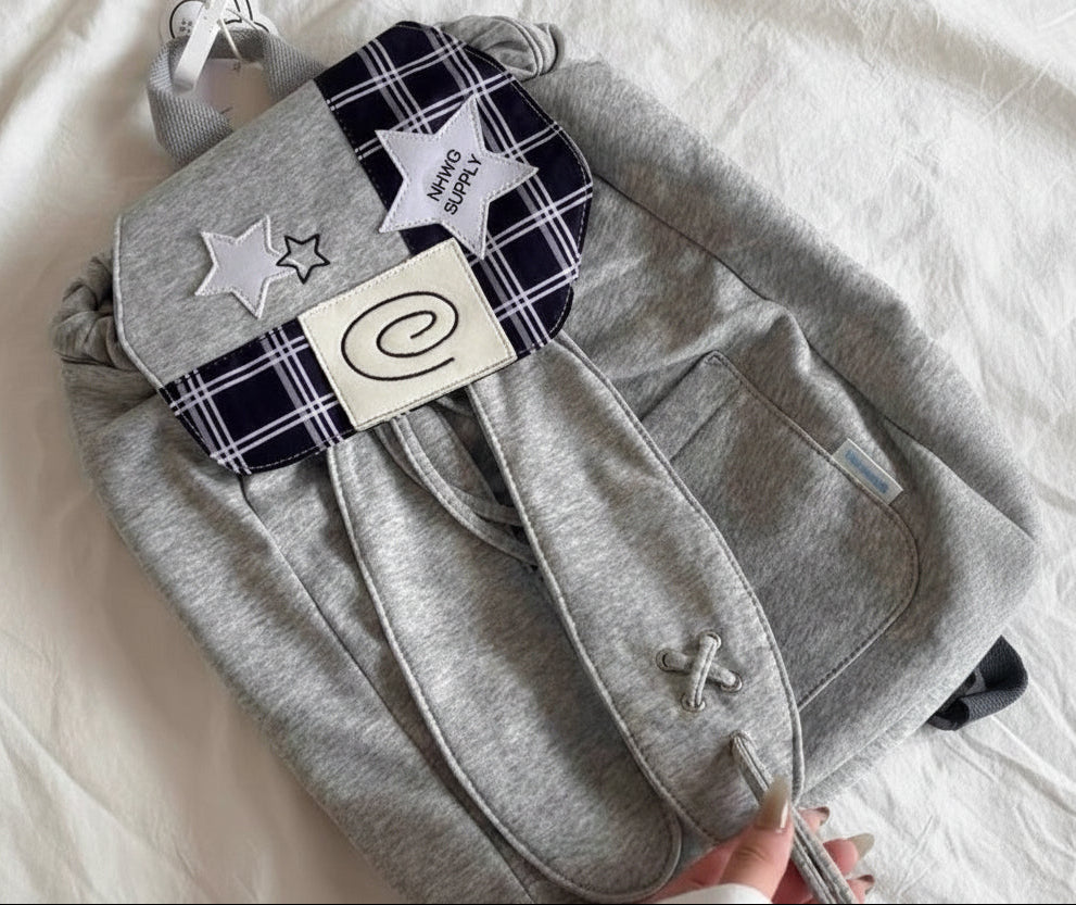 スターラインチェック Y2Kバッグ