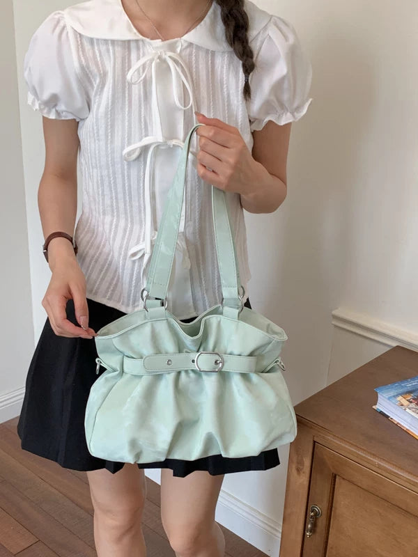 ミントカラー2wayショルダーバッグ