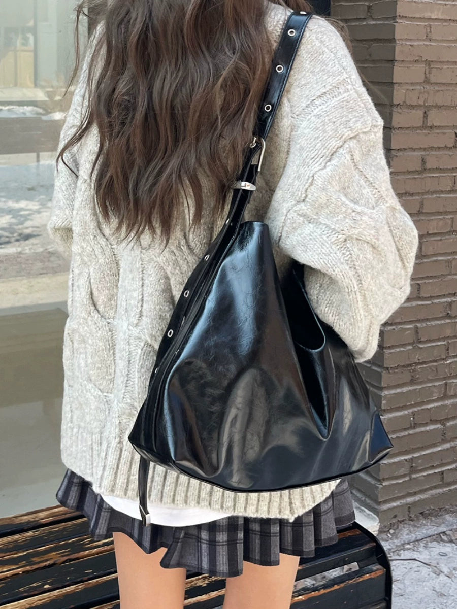 archive zer レザー ショルダーバッグ y2k グランジ archive zer archive zer レザー ショルダーバッグ y2k グランジ archive zer