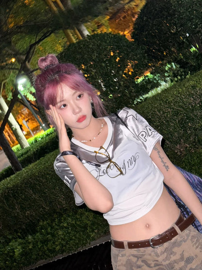 ユニフォームクロップドTシャツ