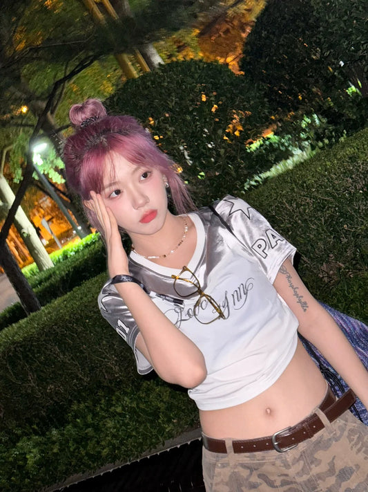 ユニフォームクロップドTシャツ