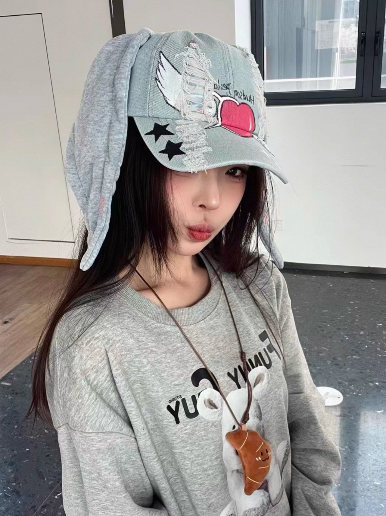 アニマルフーディーキャップ