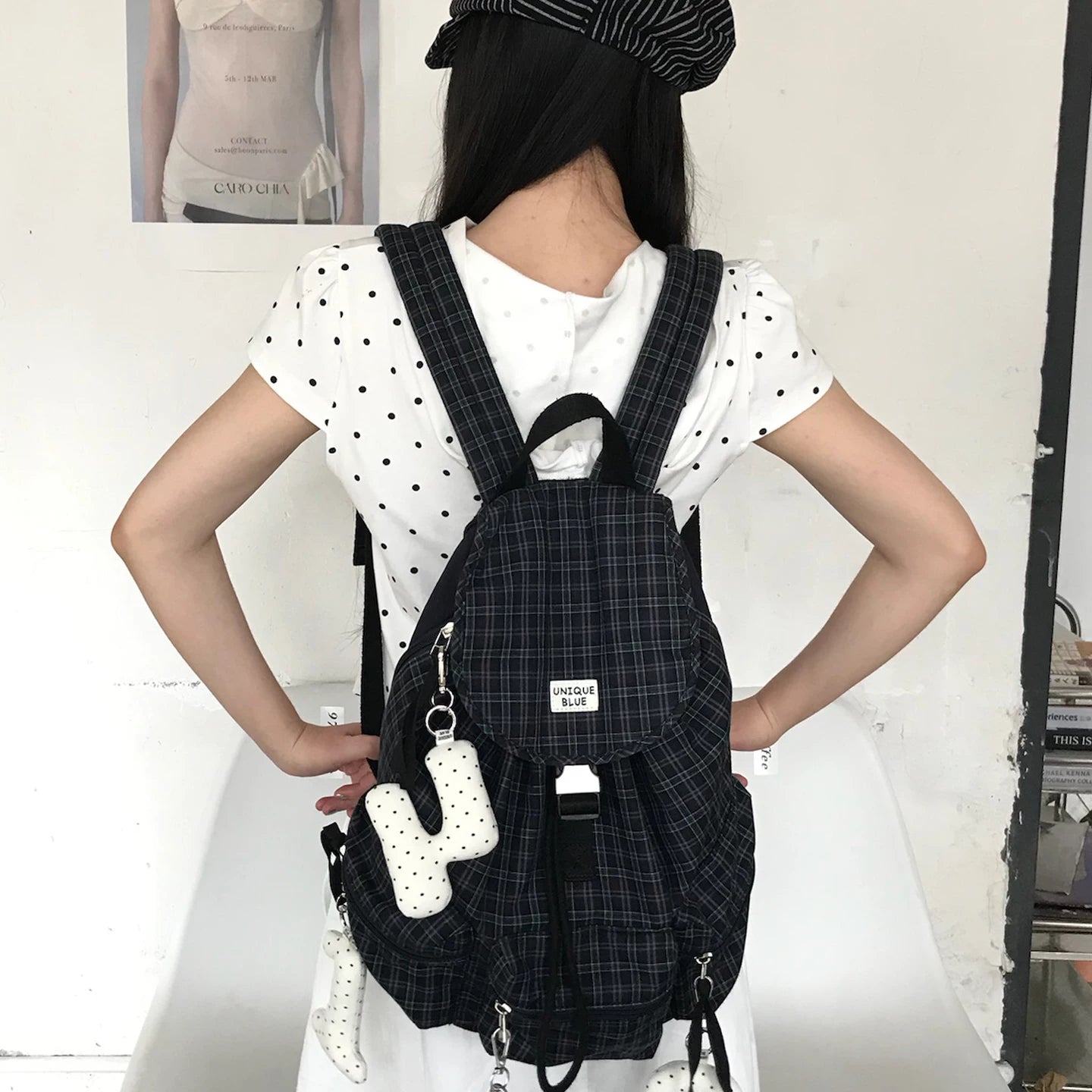 フラップデザインバックパック