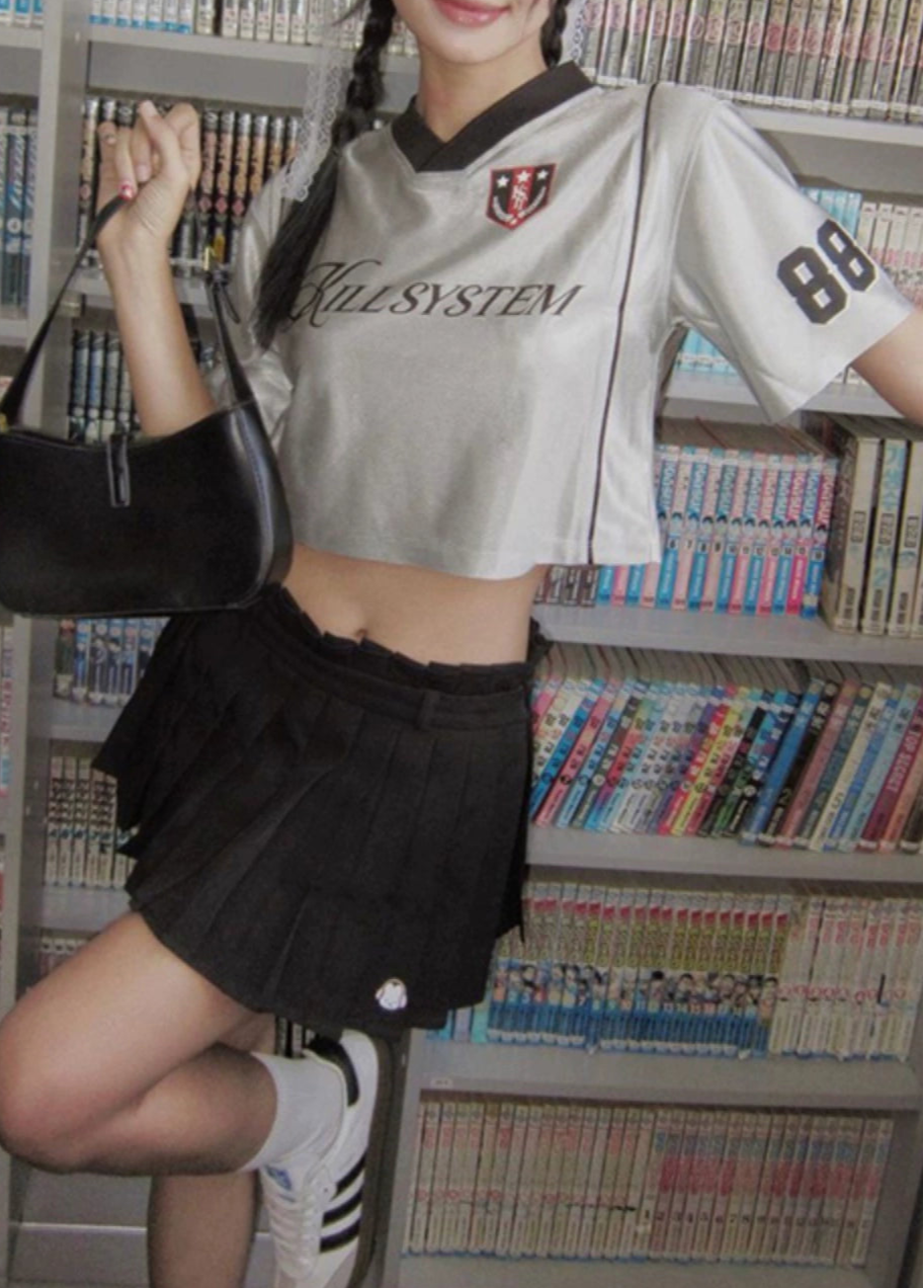 ナンバー88ユニフォームクロップドTシャツ