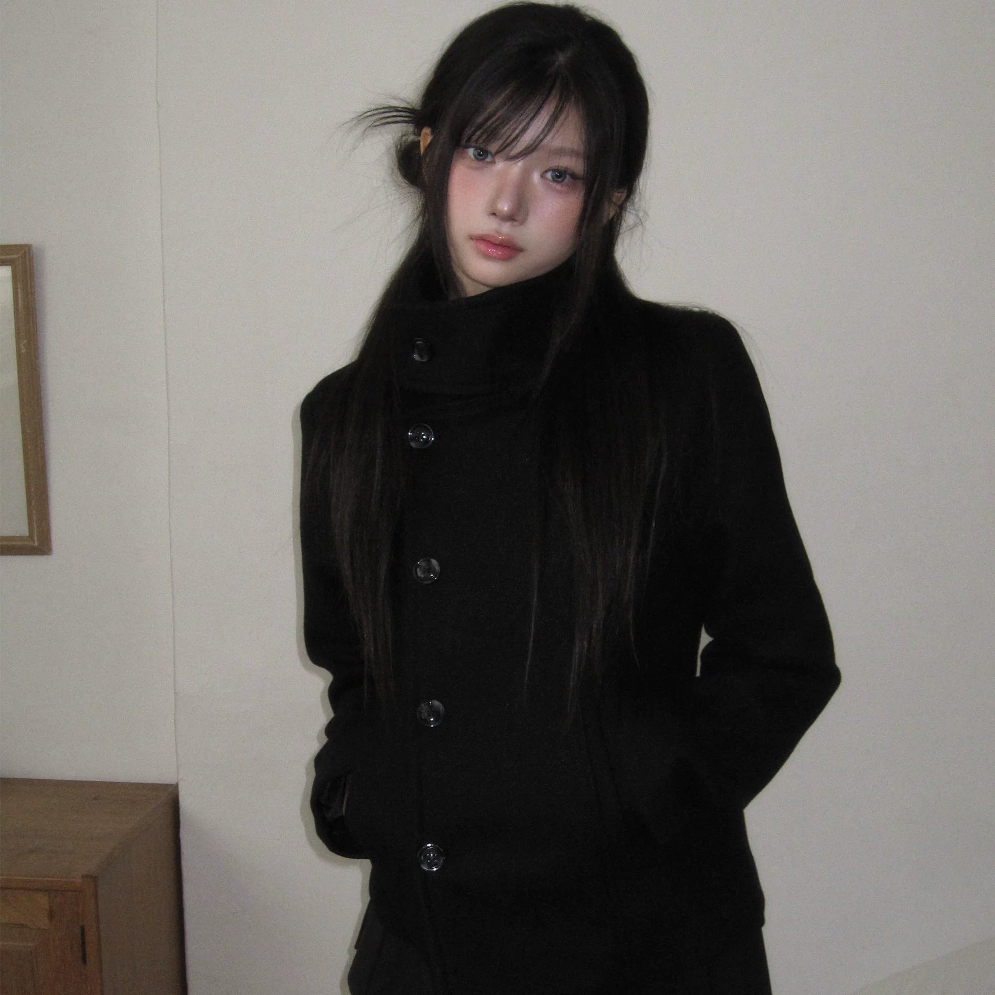 ウールジャケットコート