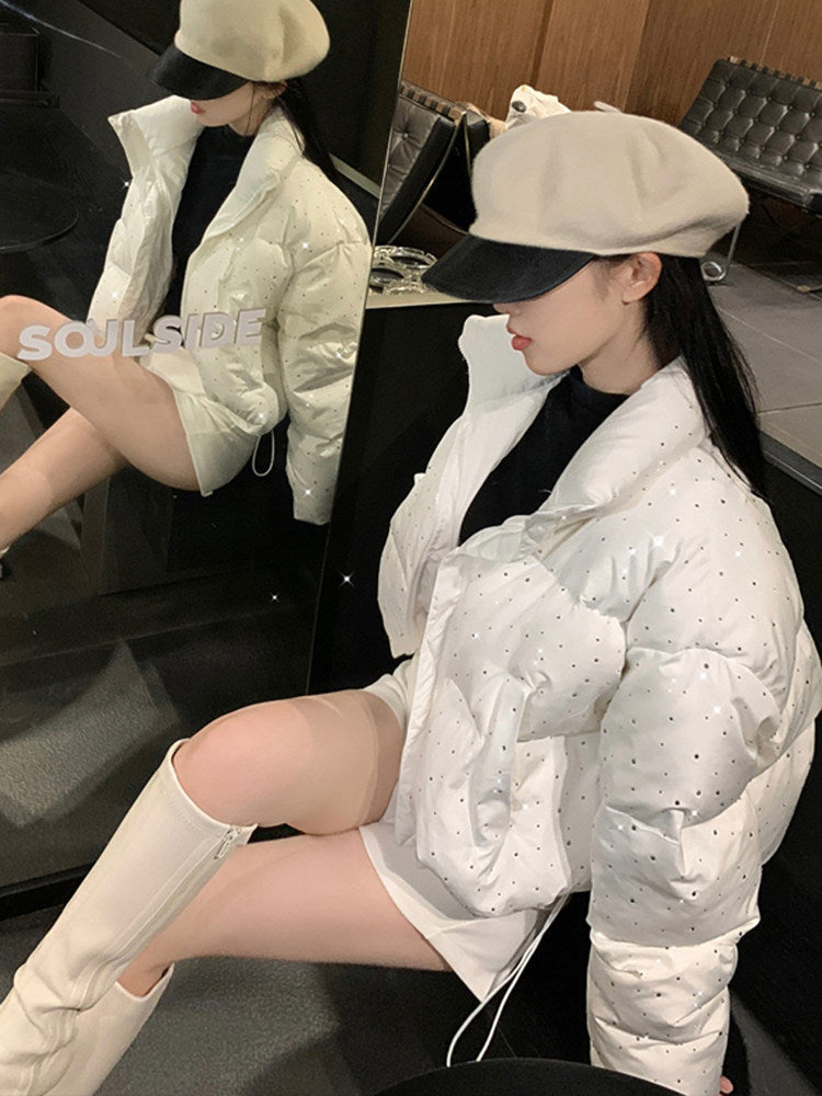 ラインストーンダウン