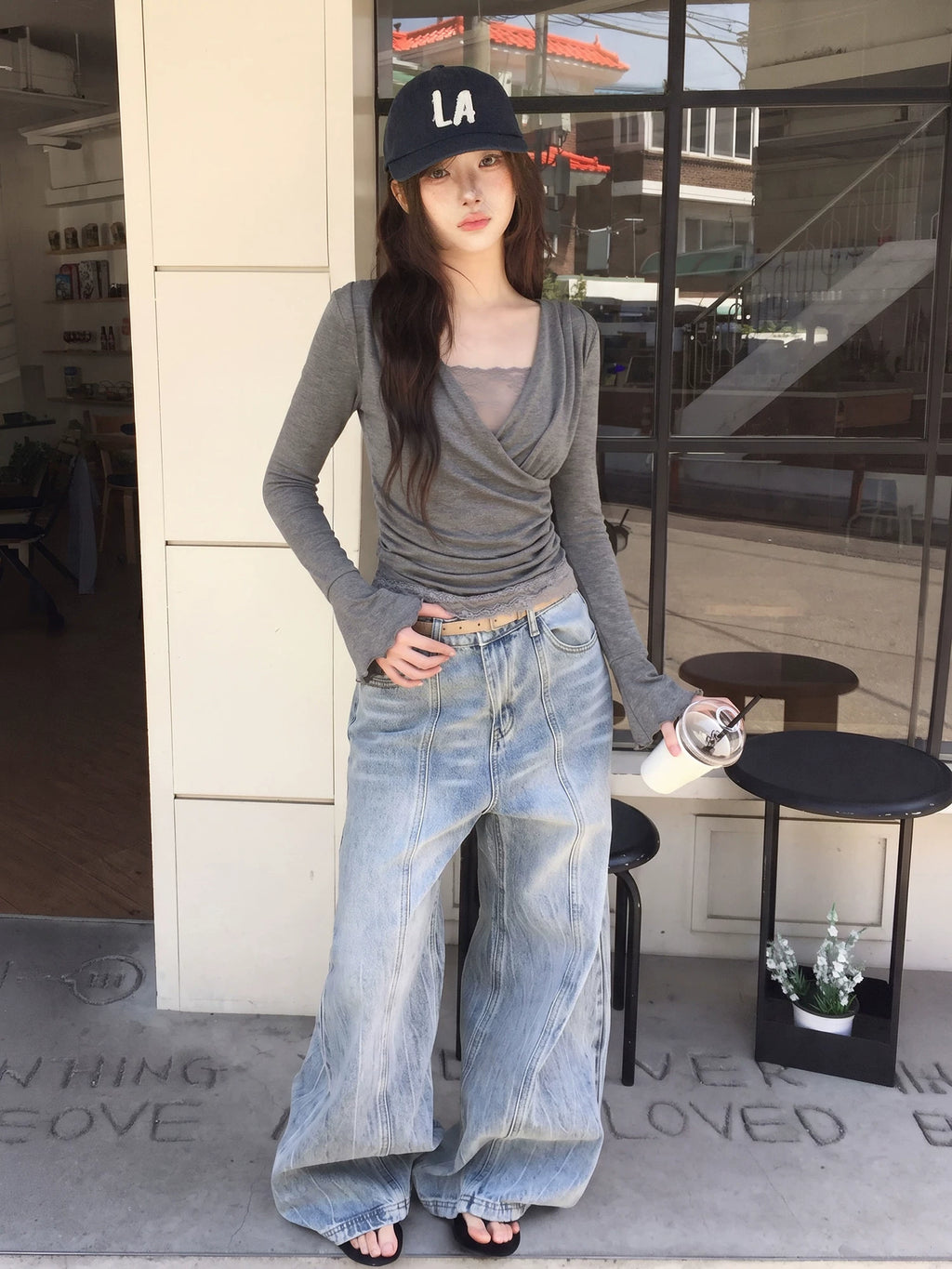 レースレイヤー カシュクールトップス