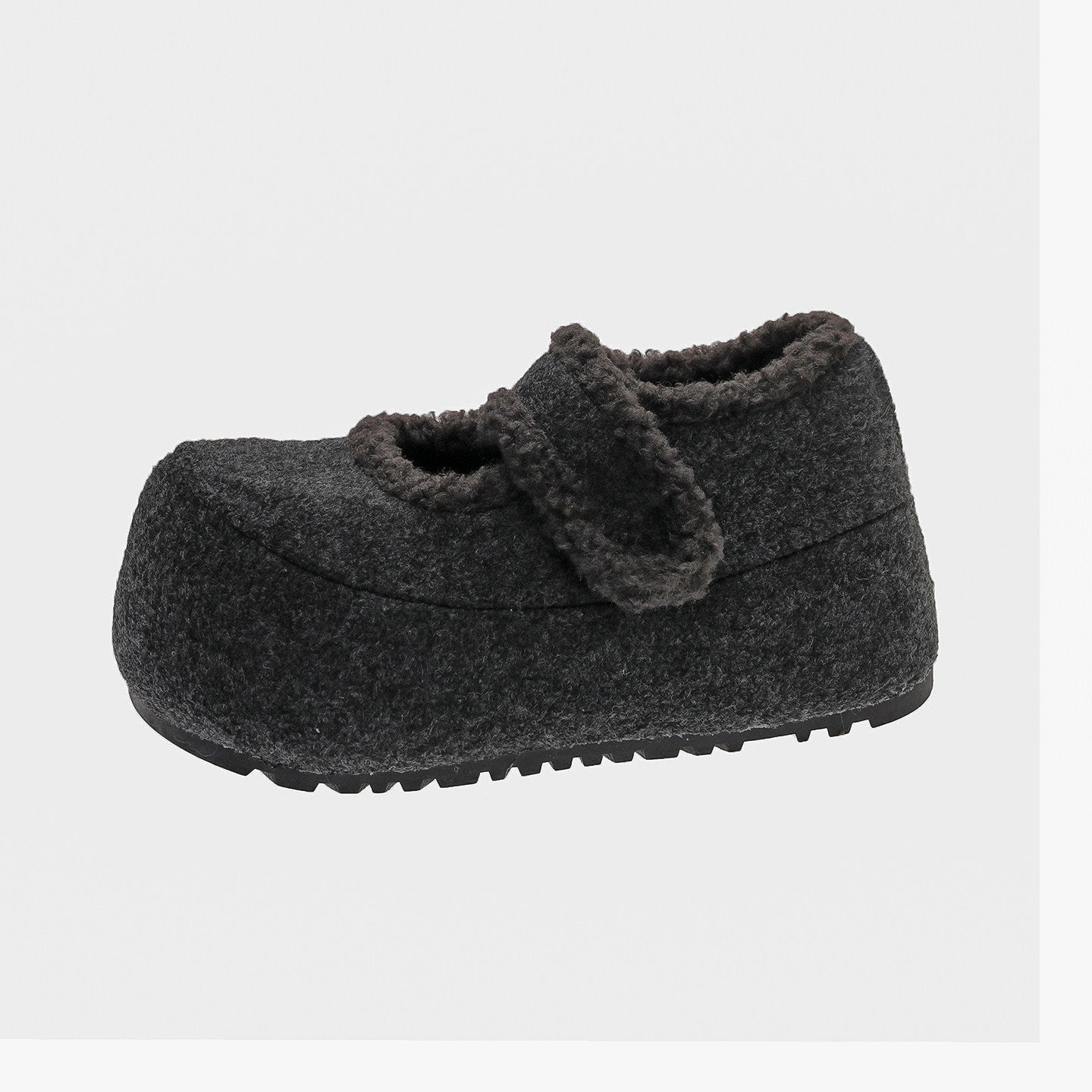 ウールフラットシューズ