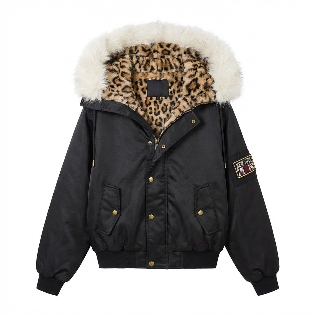 レオパードファージャケット